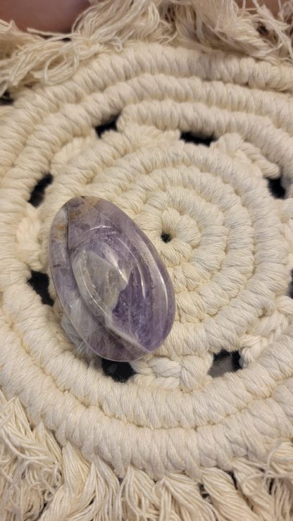 Amethyst Vagine Worry Stone