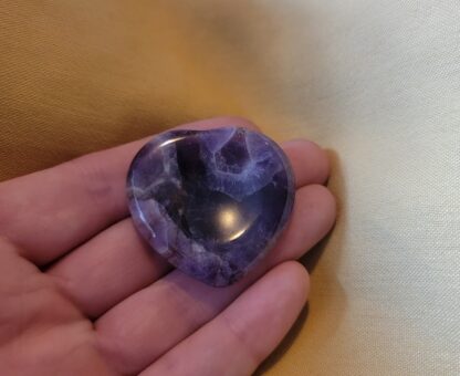 Amethyst Heart Worry Stone - Image 3