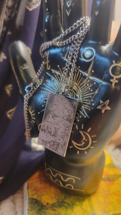 The Star Tarot Card Necklace