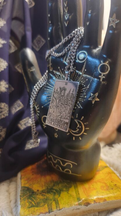 The Empress Tarot Card Necklace