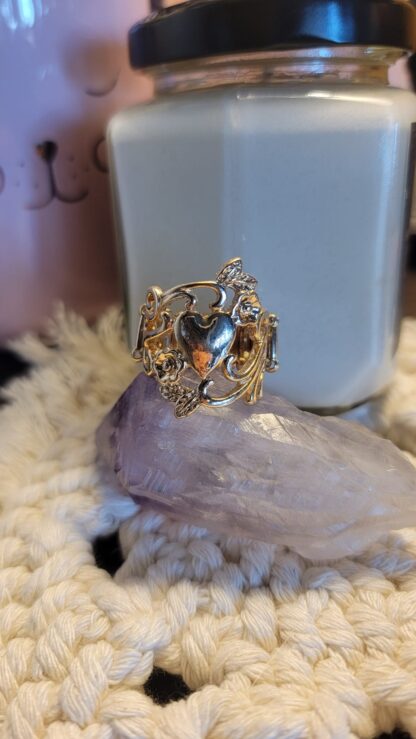 Gold Heart Ring