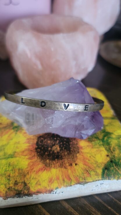 "Love" Cuff