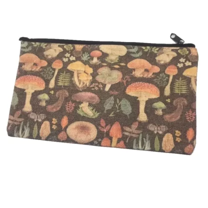 Mushroom Makeup Pouch