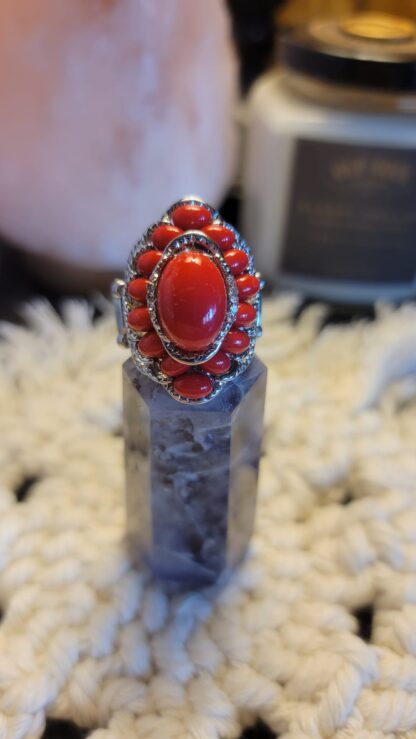 Red Bead Ring