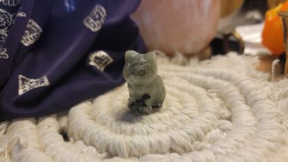 Labradorite Crystal Cat A