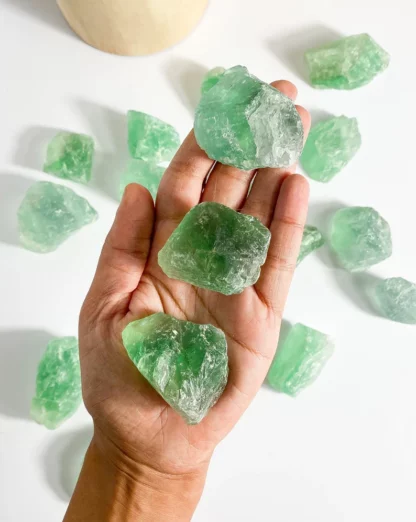 Raw Green Fluorite Chunk